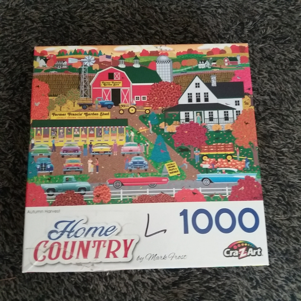 Cra-z-art Home Country puzzle 1000 Autumn Harvest